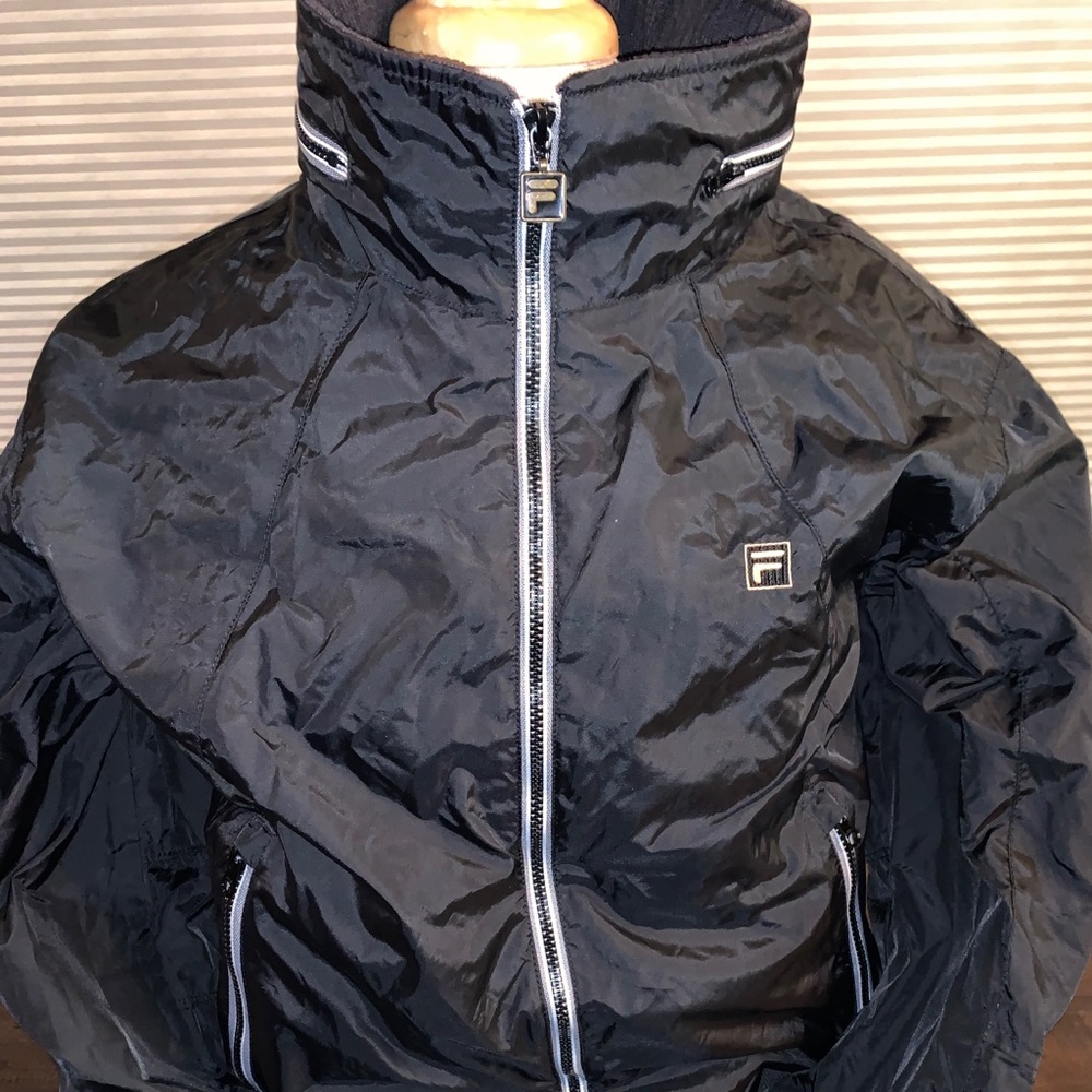 FILA LIGHTWEIGHT JUMPER WITH CONCEALED HOODIE